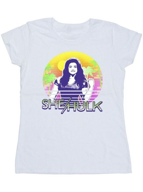 Marvel - T-shirt SHE-HULK: ATTORNEY AT LAW SUNSET SMILE - Kiabi Marvel - T-shirt SHE-HULK: ATTORNEY AT LAW SUNSET SMILE - Kiabi