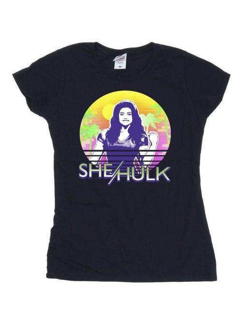 Marvel - T-shirt SHE-HULK: ATTORNEY AT LAW SUNSET SMILE - Kiabi Marvel - T-shirt SHE-HULK: ATTORNEY AT LAW SUNSET SMILE - Kiabi