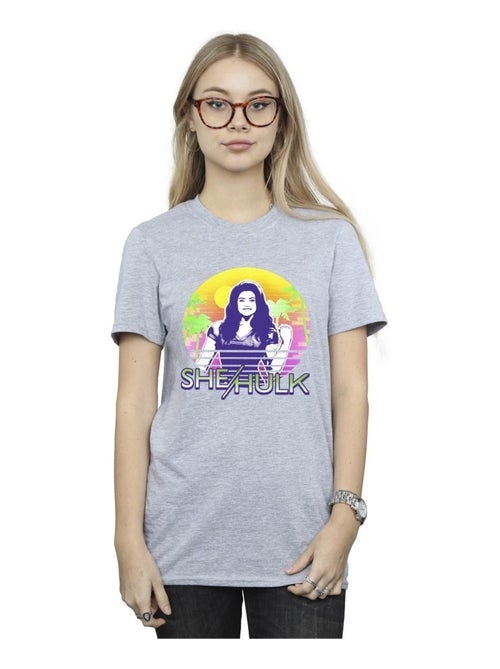 Marvel - T-shirt SHE-HULK: ATTORNEY AT LAW SUNSET SMILE - Kiabi