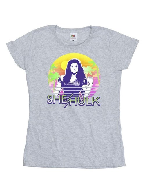 Marvel - T-shirt SHE-HULK: ATTORNEY AT LAW SUNSET SMILE - Kiabi
