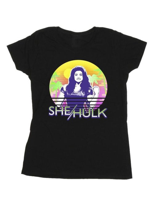 Marvel - T-shirt SHE-HULK: ATTORNEY AT LAW SUNSET SMILE - Kiabi Marvel - T-shirt SHE-HULK: ATTORNEY AT LAW SUNSET SMILE - Kiabi