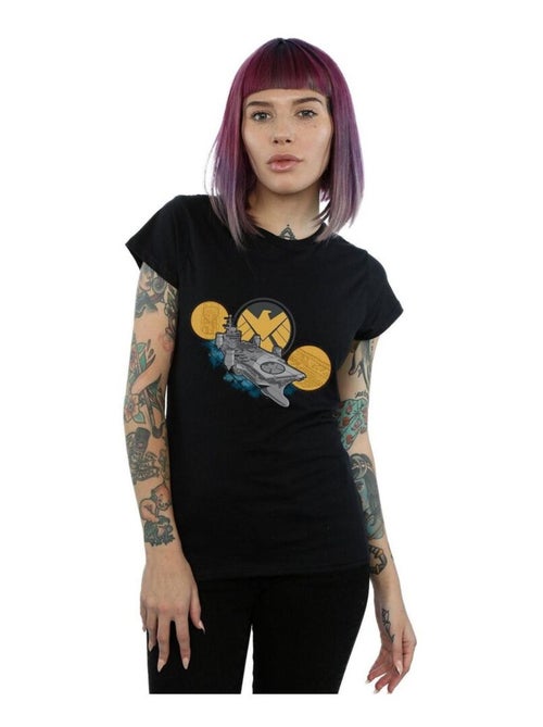 Marvel - T-shirt S.H.I.E.L.D. HELLICARRIER - Kiabi