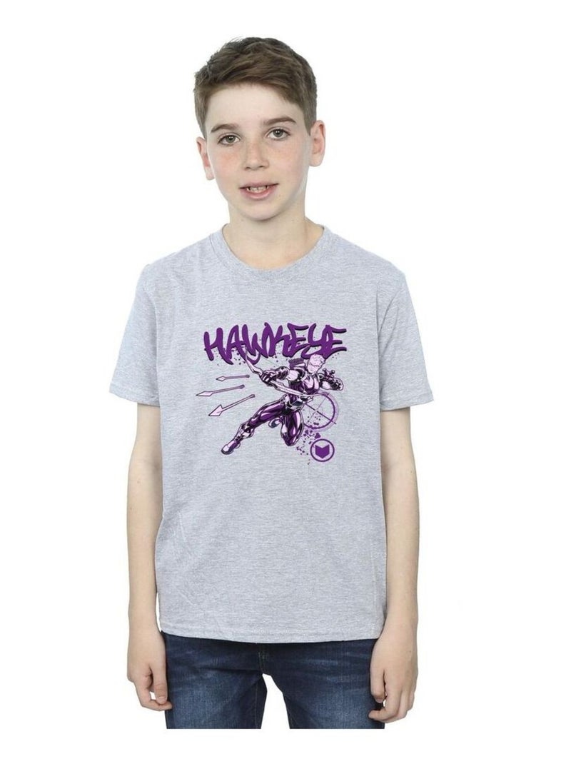 Marvel - T-shirt SHOOTS Gris chiné - Kiabi