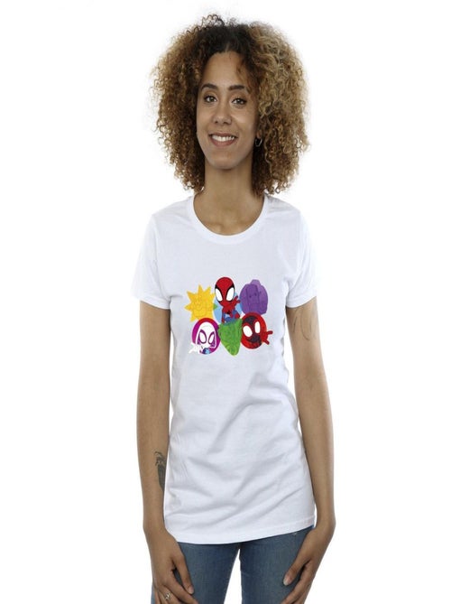 Marvel - T-shirt SPIDEY AND HIS AMAZING FRIENDS - Kiabi Marvel - T-shirt SPIDEY AND HIS AMAZING FRIENDS - Kiabi