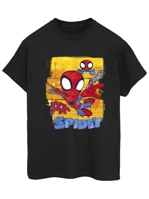 Marvel - T-shirt SPIDEY AND HIS AMAZING FRIENDS - Kiabi Marvel - T-shirt SPIDEY AND HIS AMAZING FRIENDS - Kiabi