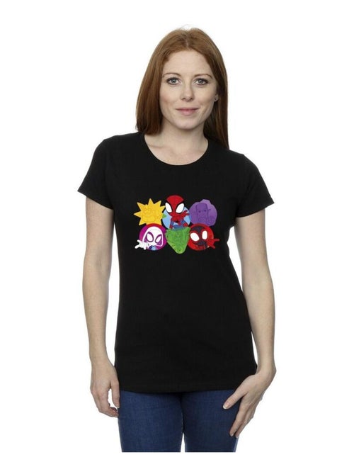 Marvel - T-shirt SPIDEY AND HIS AMAZING FRIENDS - Kiabi Marvel - T-shirt SPIDEY AND HIS AMAZING FRIENDS - Kiabi