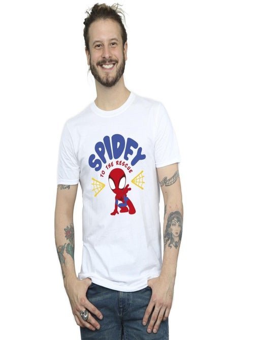 Marvel - T-shirt SPIDEY AND HIS AMAZING FRIENDS RESCUE - Kiabi Marvel - T-shirt SPIDEY AND HIS AMAZING FRIENDS RESCUE - Kiabi