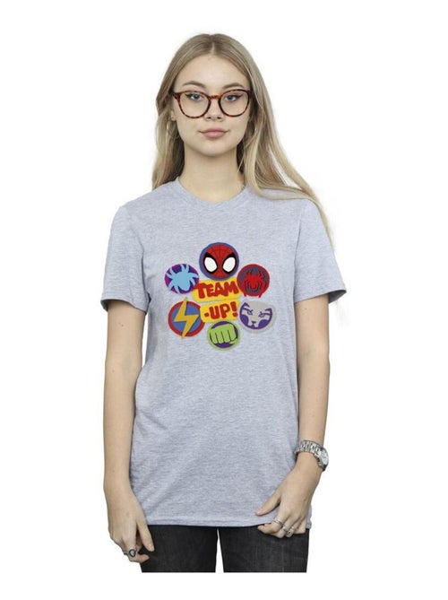 Marvel - T-shirt SPIDEY AND HIS AMAZING FRIENDS UP - Kiabi