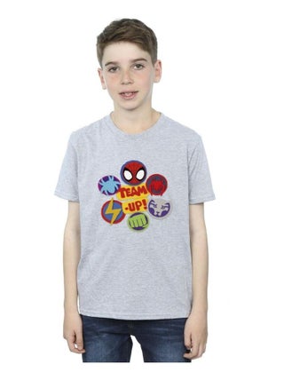 Marvel - T-shirt SPIDEY AND HIS AMAZING FRIENDS UP