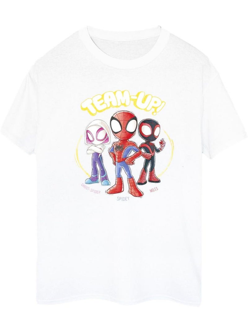Marvel - T-shirt Spidey et ses amis extraordinaires Blanc - Kiabi