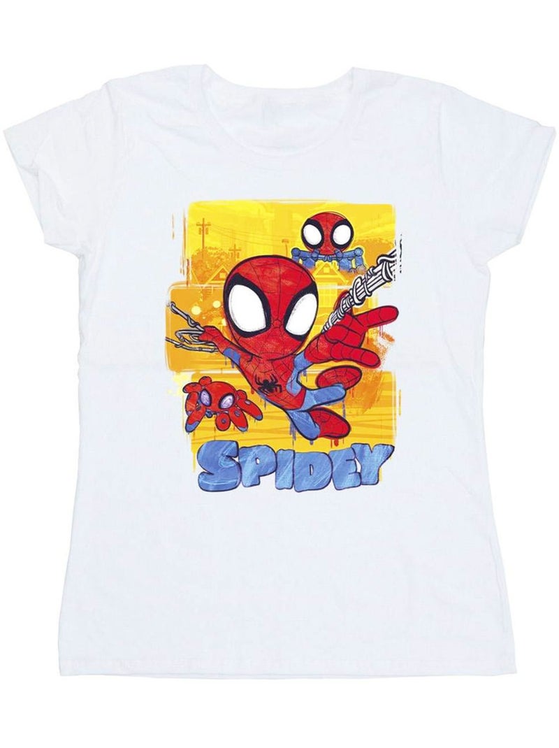Marvel - T-shirt Spidey et ses amis extraordinaires Blanc - Kiabi
