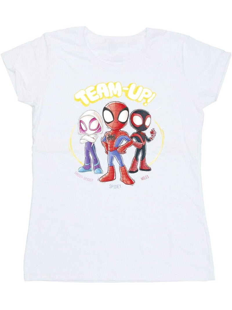 Marvel - T-shirt Spidey et ses amis extraordinaires Blanc - Kiabi
