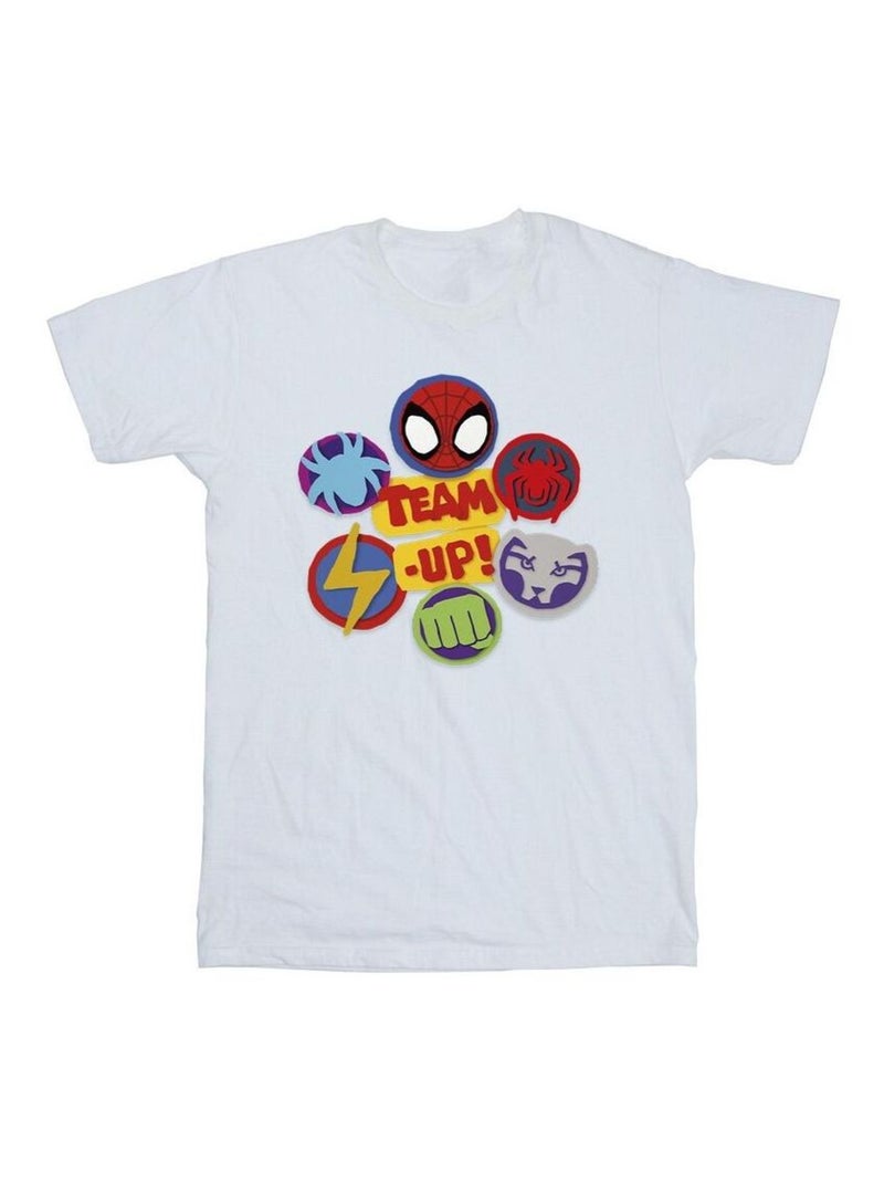 Marvel - T-shirt Spidey et ses amis extraordinaires UP Blanc - Kiabi