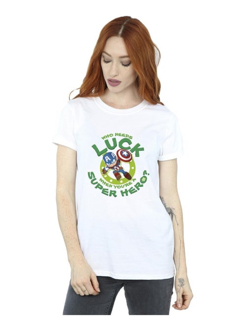 Marvel - T-shirt ST PATRICK'S DAY LUCK - Kiabi