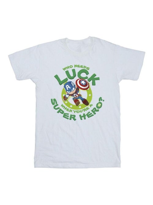 Marvel - T-shirt ST PATRICK'S DAY LUCK - Kiabi