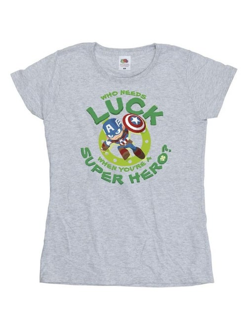 Marvel - T-shirt ST PATRICK'S DAY LUCK - Kiabi