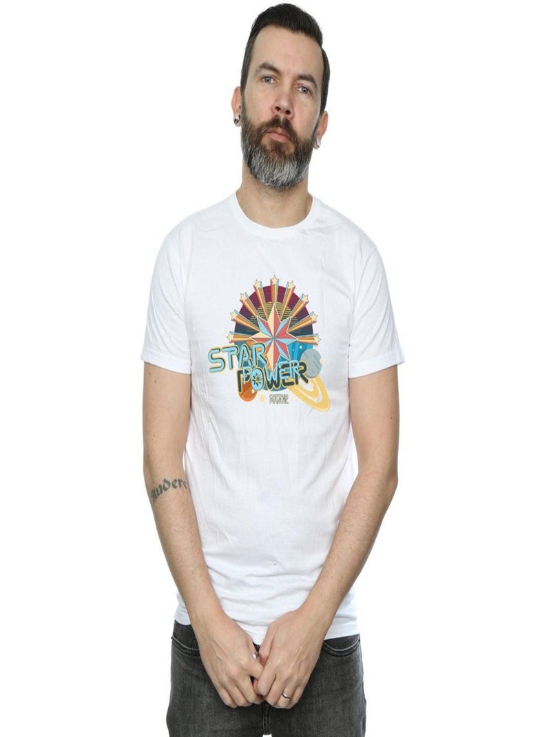 Marvel - T-shirt STAR POWER Blanc - Kiabi