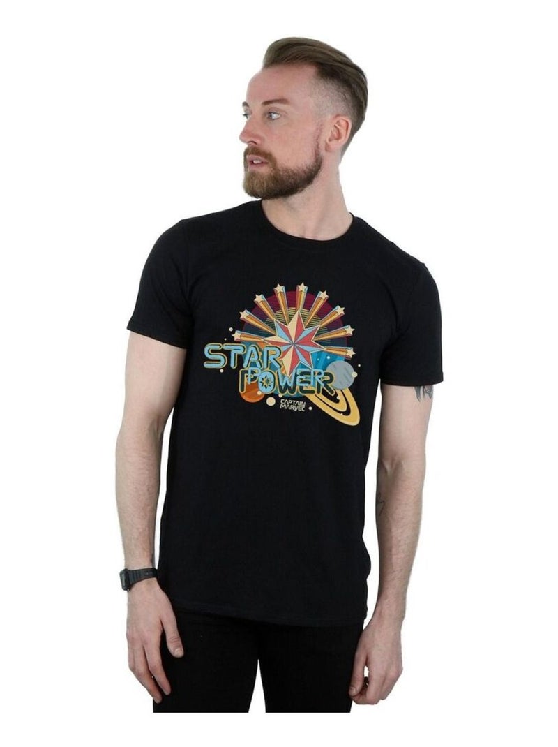 Marvel - T-shirt STAR POWER Noir - Kiabi