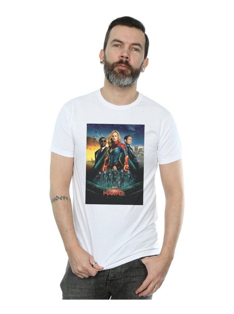 Marvel - T-shirt STARFORCE Blanc - Kiabi
