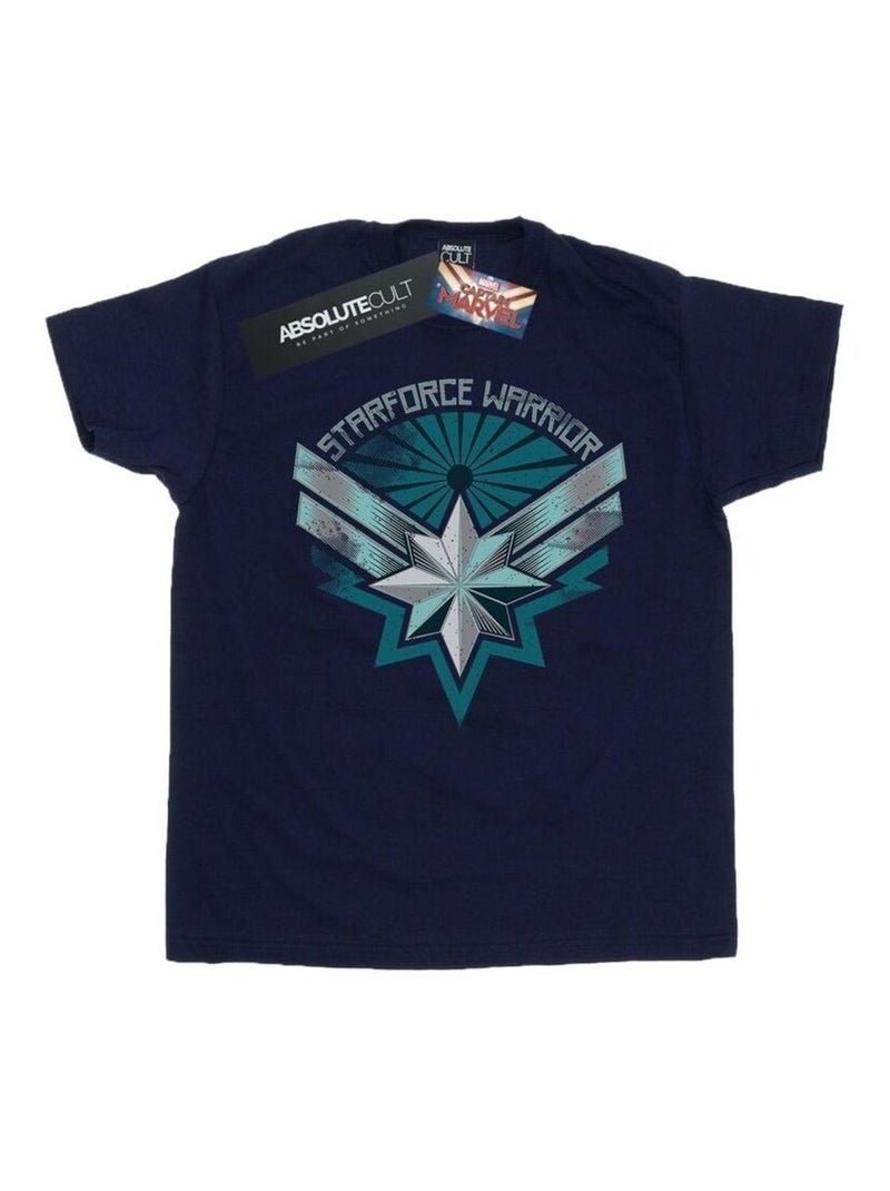 Marvel - T-shirt STARFORCE WARRIOR Bleu marine - Kiabi