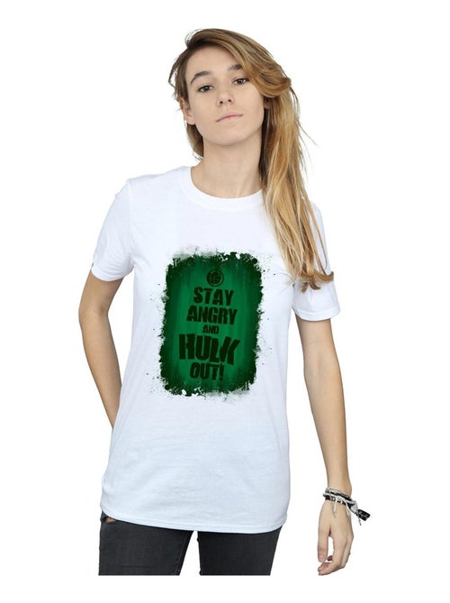 Marvel - T-shirt STAY ANGRY - Kiabi