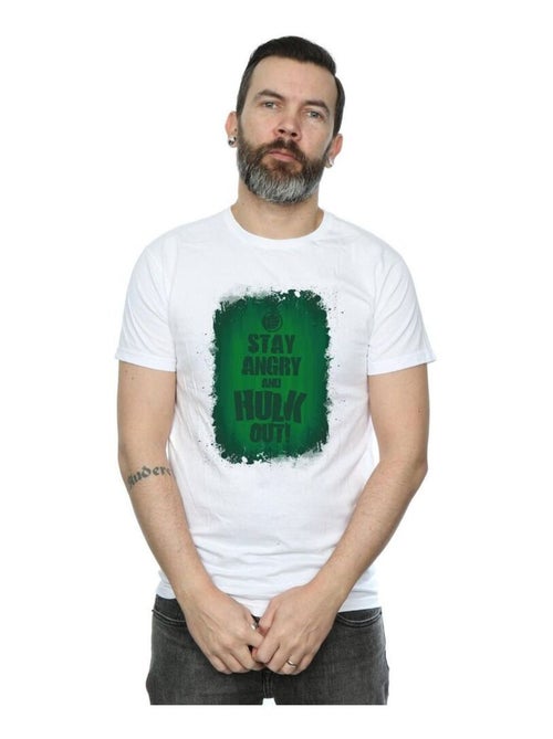 Marvel - T-shirt STAY ANGRY - Kiabi