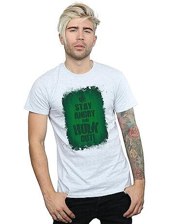 Marvel - T-shirt STAY ANGRY