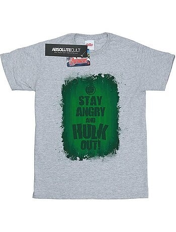Marvel - T-shirt STAY ANGRY