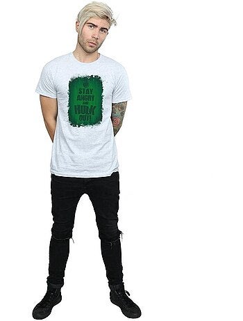 Marvel - T-shirt STAY ANGRY