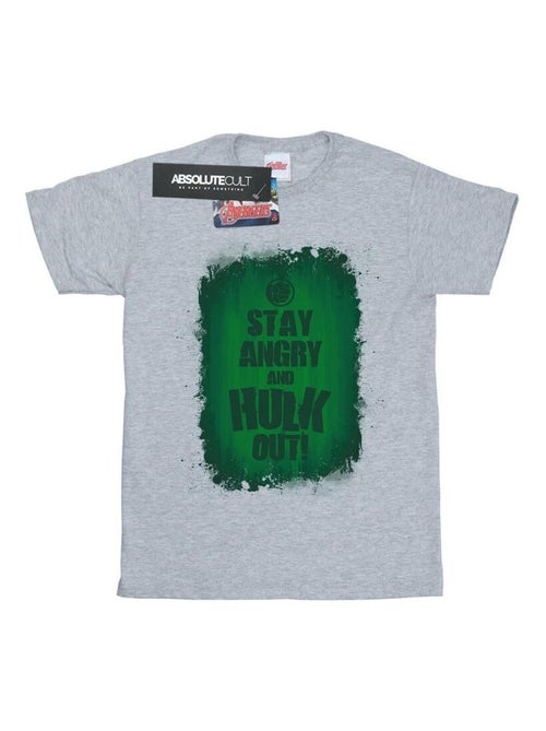 Marvel - T-shirt STAY ANGRY - Kiabi Marvel - T-shirt STAY ANGRY - Kiabi
