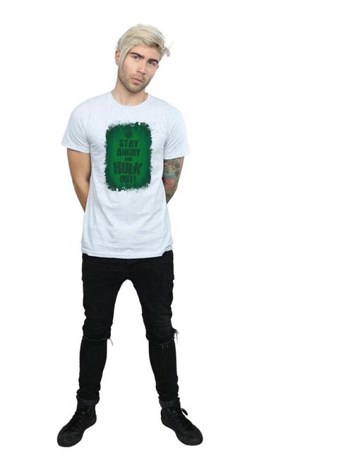 Marvel - T-shirt STAY ANGRY - Kiabi Marvel - T-shirt STAY ANGRY - Kiabi