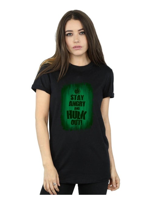 Marvel - T-shirt STAY ANGRY - Kiabi