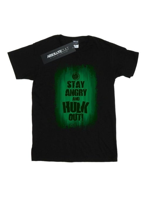 Marvel - T-shirt STAY ANGRY - Kiabi