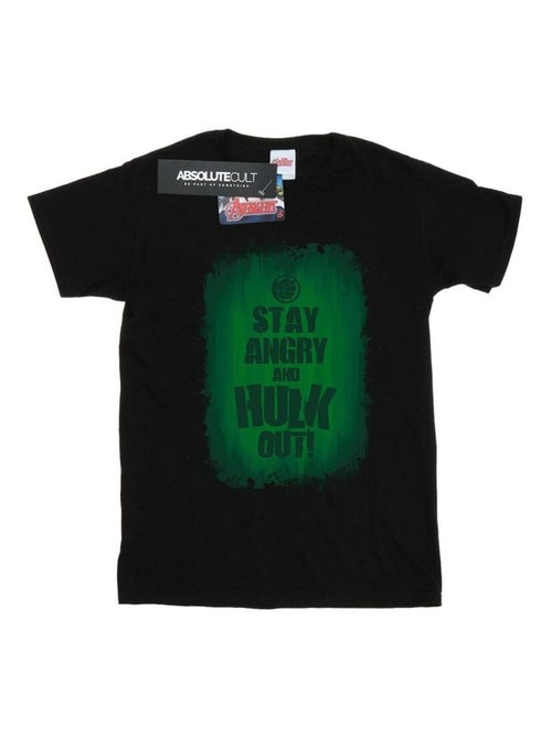 Marvel - T-shirt STAY ANGRY - Kiabi Marvel - T-shirt STAY ANGRY - Kiabi