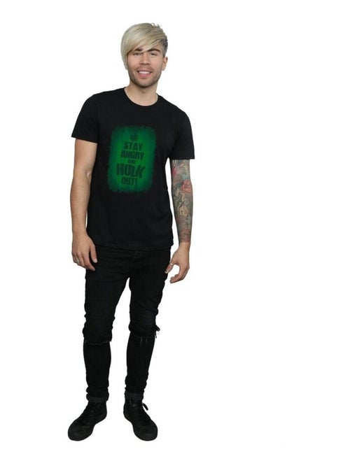 Marvel - T-shirt STAY ANGRY - Kiabi Marvel - T-shirt STAY ANGRY - Kiabi