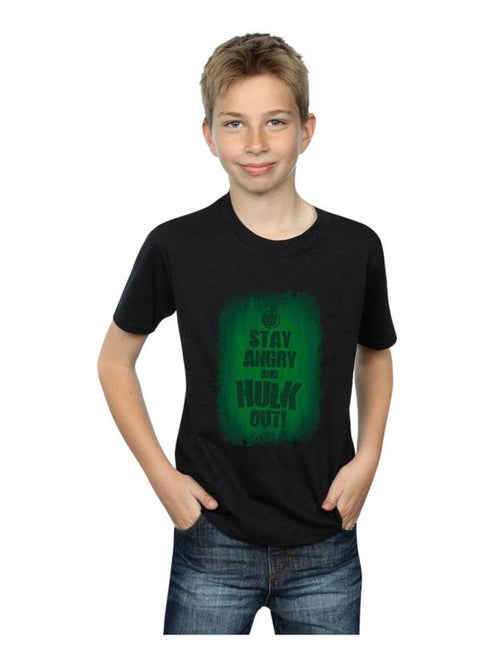 Marvel - T-shirt STAY ANGRY - Kiabi