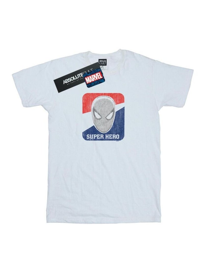 Marvel - T-shirt SUPERHERO SPORTS Blanc - Kiabi