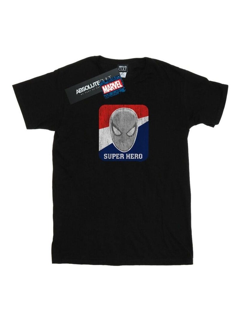 Marvel - T-shirt SUPERHERO SPORTS Noir - Kiabi