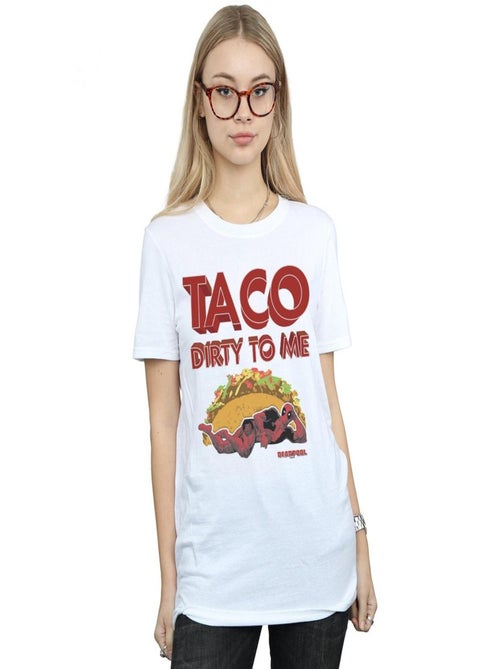 Marvel - T-shirt TACO DIRTY TO ME - Kiabi Marvel - T-shirt TACO DIRTY TO ME - Kiabi