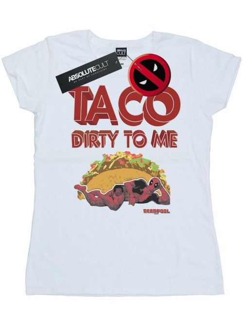 Marvel - T-shirt TACO DIRTY TO ME - Kiabi Marvel - T-shirt TACO DIRTY TO ME - Kiabi