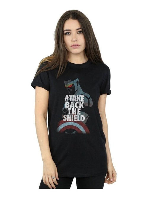 Marvel - T-shirt TAKE BACK THE SHIELD - Kiabi