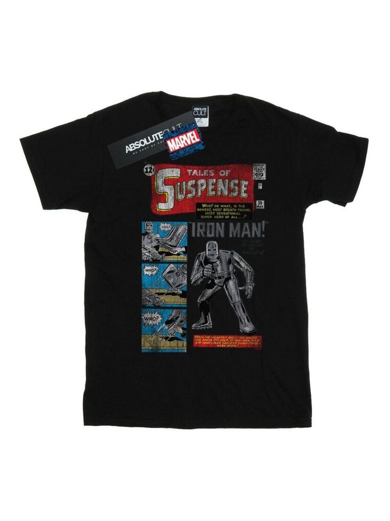 Marvel - T-shirt TALES OF SUSPENSE Noir - Kiabi