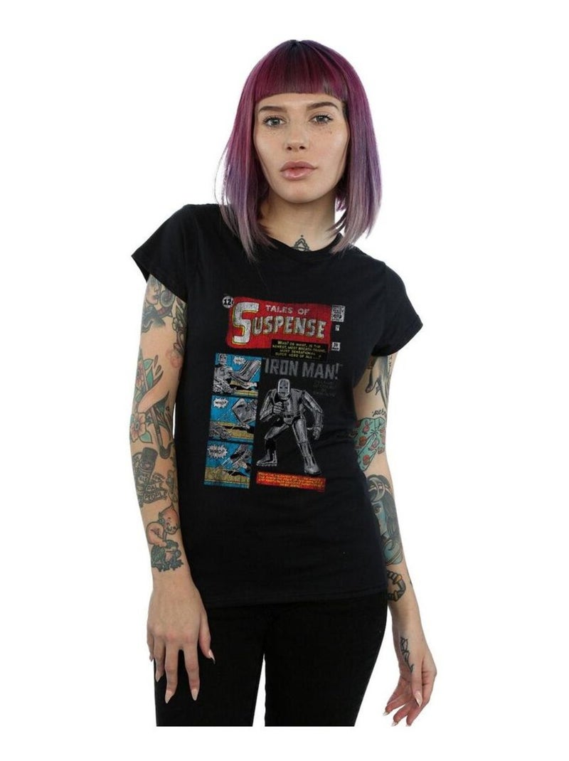Marvel - T-shirt TALES OF SUSPENSE Noir - Kiabi