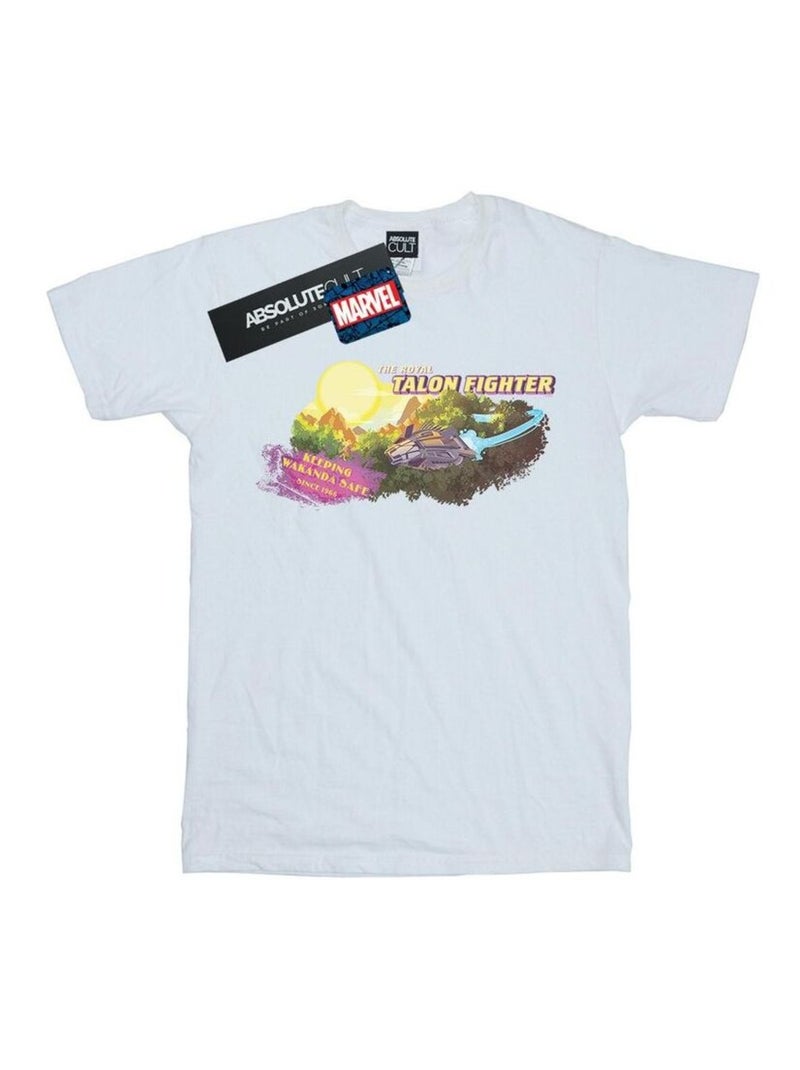 Marvel - T-shirt TALON FIGHTER WAKANDA Blanc - Kiabi