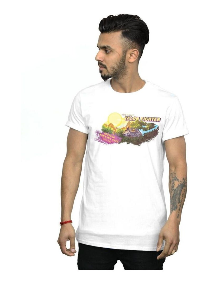 Marvel - T-shirt TALON FIGHTER WAKANDA Blanc - Kiabi