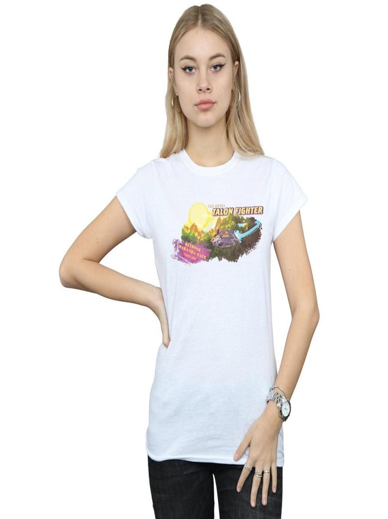 Marvel - T-shirt TALON FIGHTER WAKANDA Blanc - Kiabi