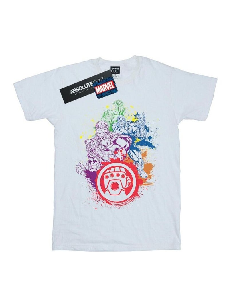 Marvel - T-shirt THANOS SNAP Blanc - Kiabi