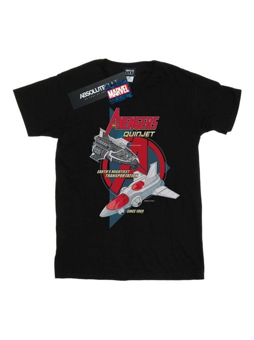 Marvel - T-shirt THE AVENGERS QUINJET - Kiabi Marvel - T-shirt THE AVENGERS QUINJET - Kiabi