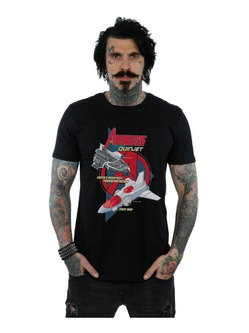 Marvel - T-shirt THE AVENGERS QUINJET - Kiabi Marvel - T-shirt THE AVENGERS QUINJET - Kiabi