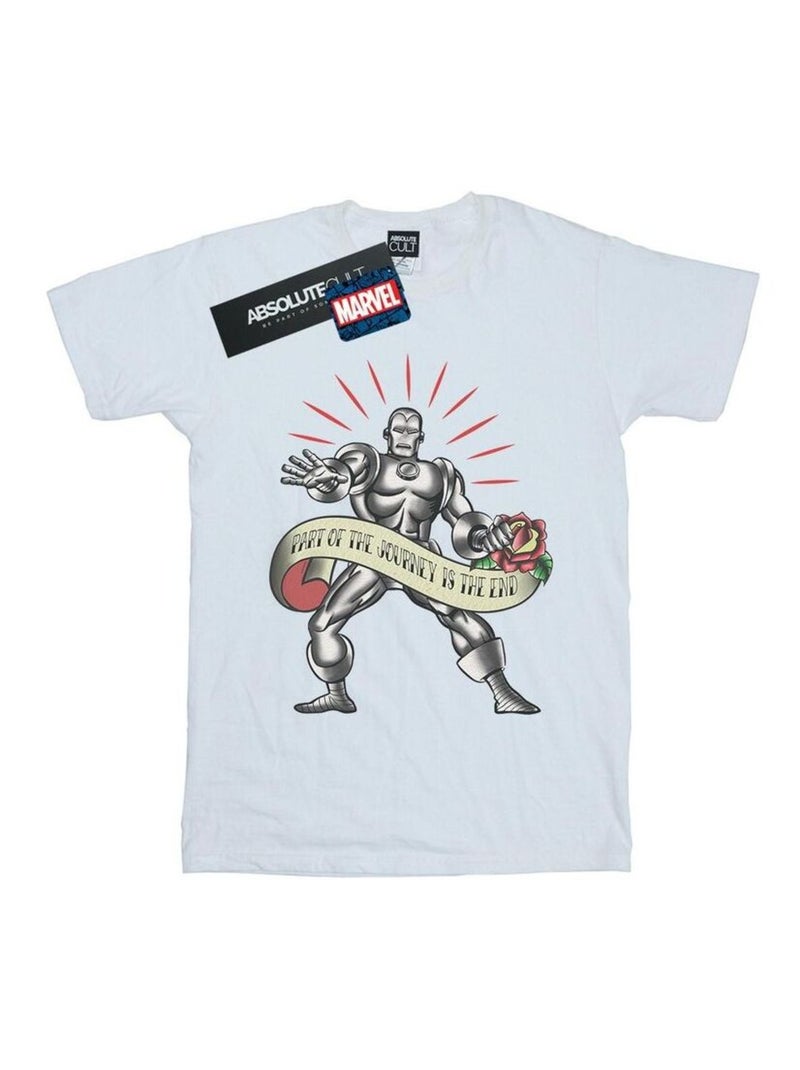 Marvel - T-shirt THE END Blanc - Kiabi